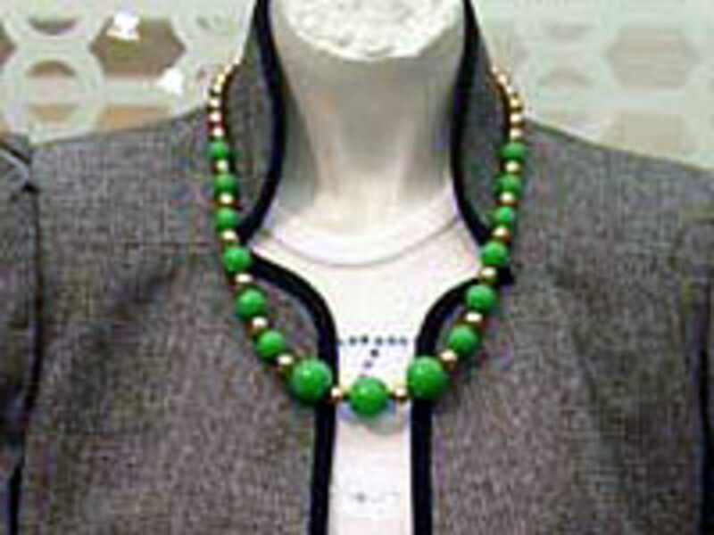 NYで見つけたヴィンテージの大玉ネックレス