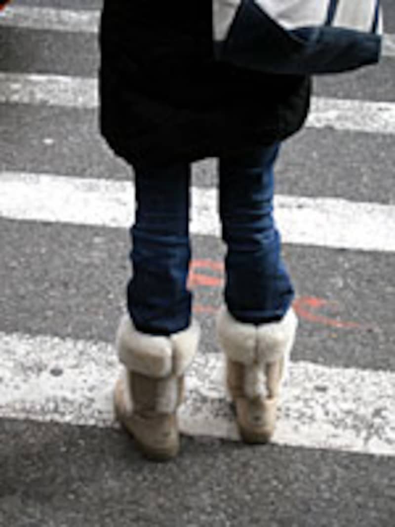 「UGG(アグ)」のブーツ