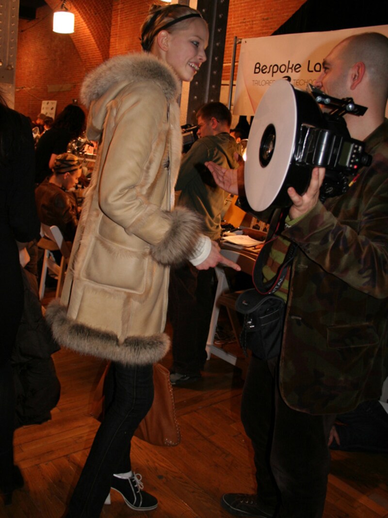 バックステージのモデル