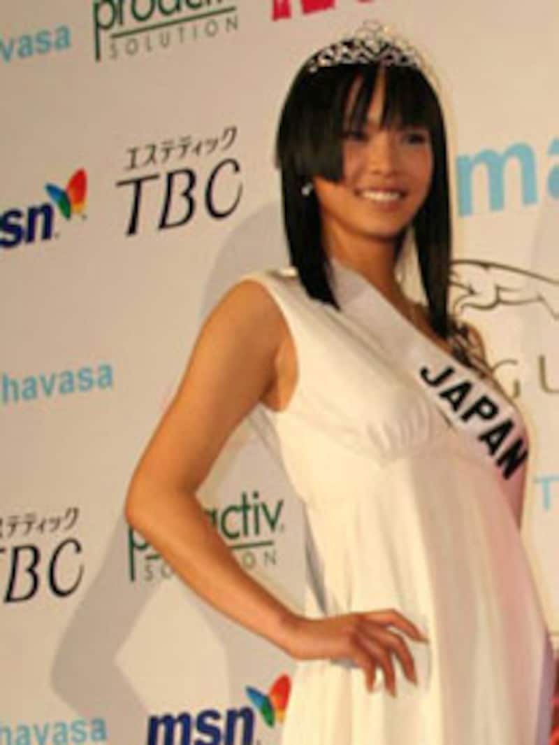 美馬 ミス ユニバース ミス・ユニバース・ジャパン2008年代表 美馬寛子