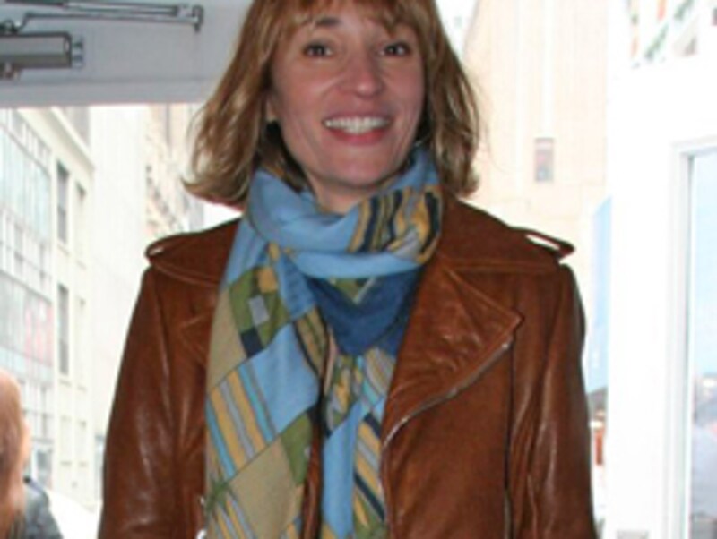 グラフィカル柄スカーフ