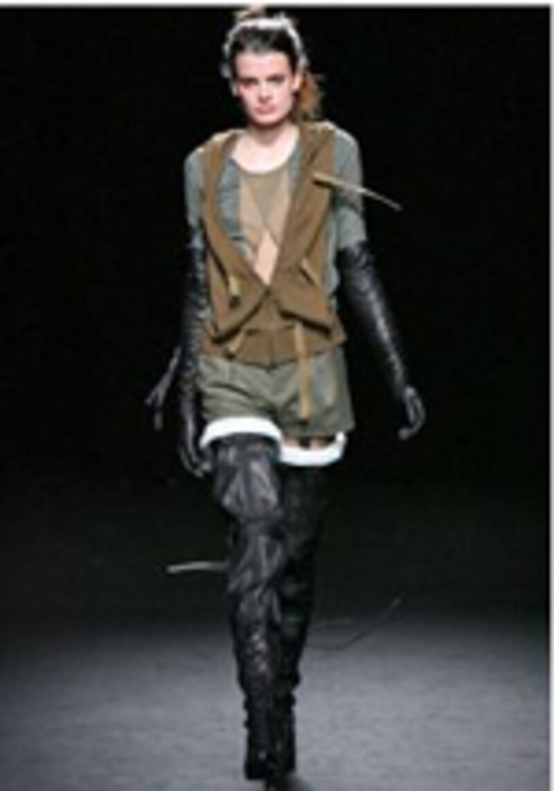 80年代がギラリ！ 09-10秋冬東京コレクション