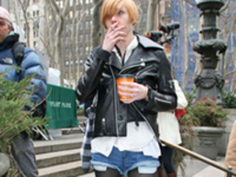 街角視線王！ ライダースジャケット増量中