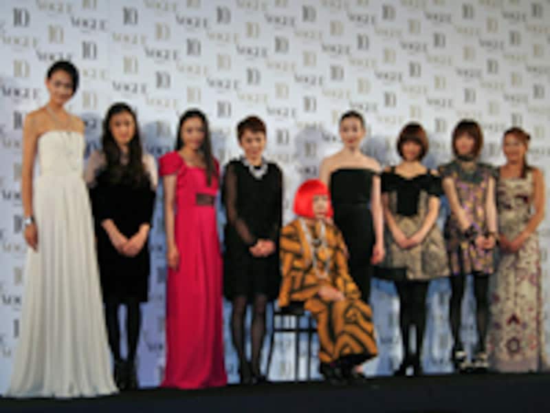 「VOGUE受賞者」女優・モデルの着こなし拝見! 