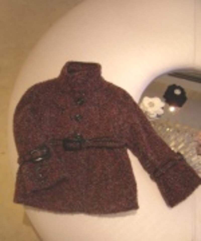 ショート丈ツイードジャケット