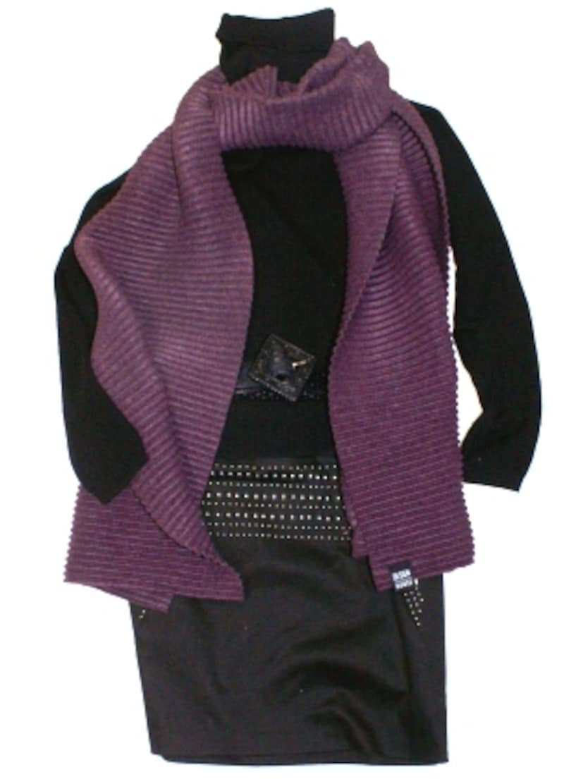 ストール・マフラーの巻き方