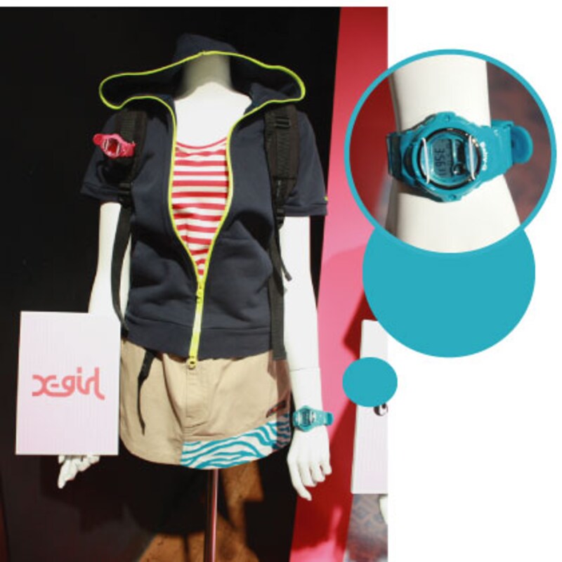 土屋アンナ登場、Baby-G５