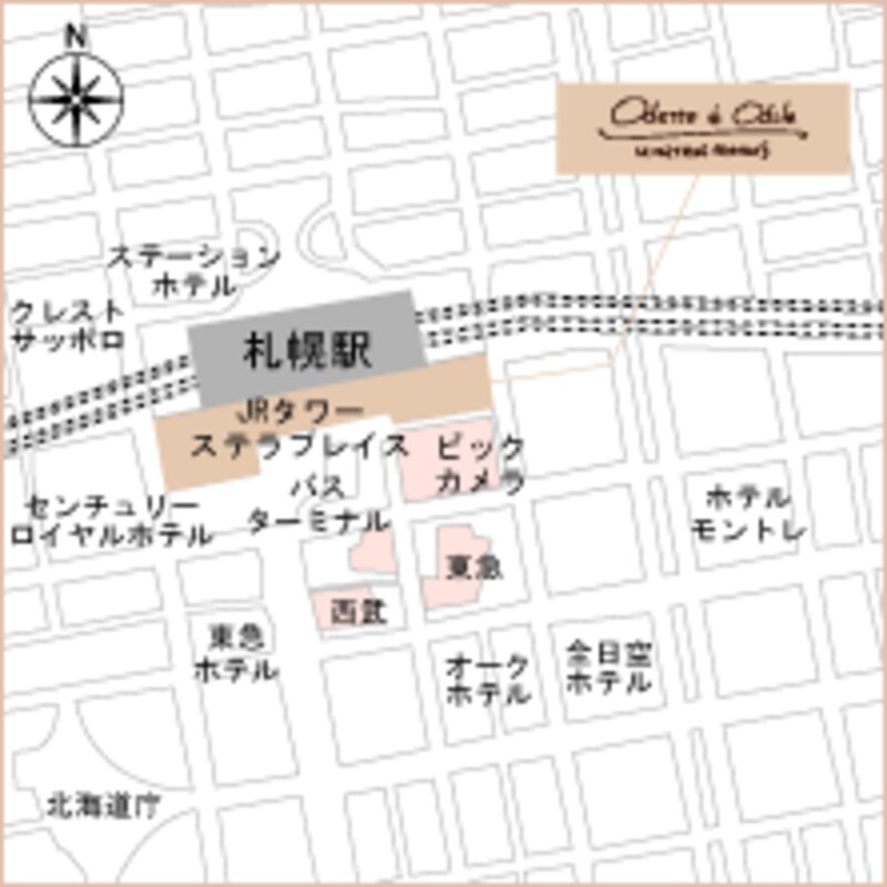 Odette e Odile UNITED ARROWS 札幌店