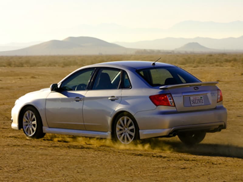 インプレッサ4ドア リア