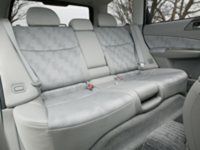 フォレスター・リアシート