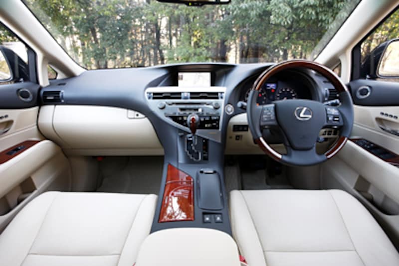 レクサスRXインテリア