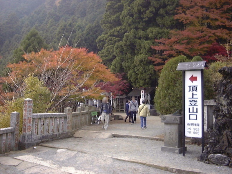 大山阿夫利神社 下社の紅葉（2）