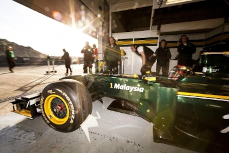 【メーカー包装済】 支給品 TEAM LOTUS ロータスレーシング F1チーム HACKETT製 F1