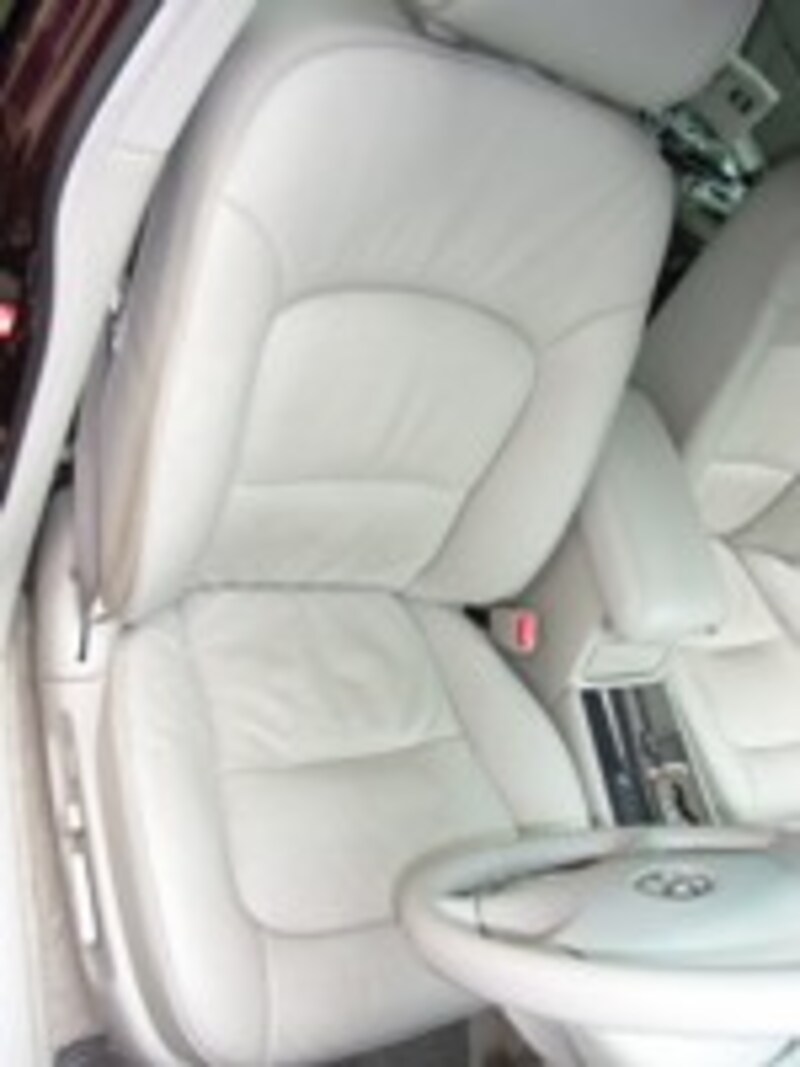 掃除後のシート