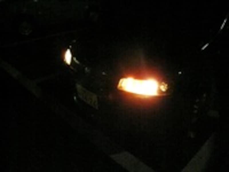 ライトの明るさ 