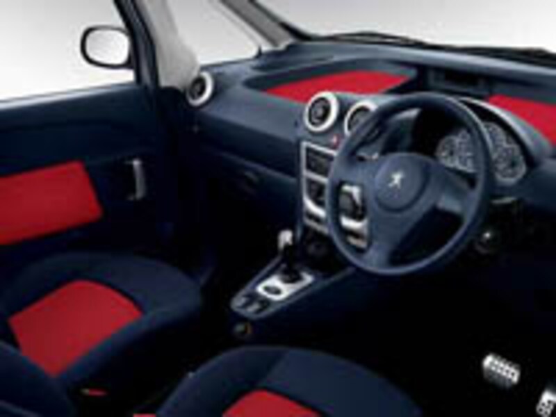 プジョー1007 インテリア