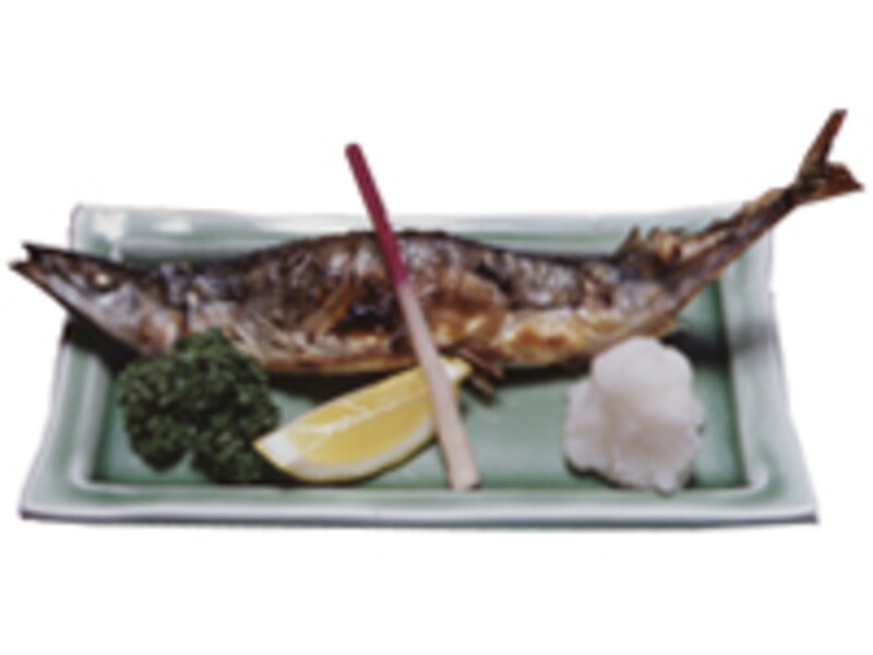 「秋刀魚塩焼き」