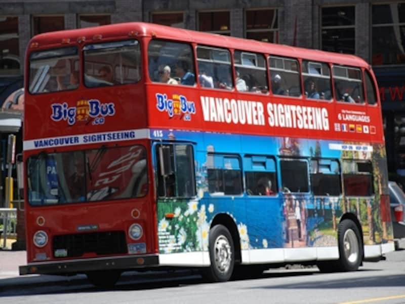 ビッグバスは二階建てやオープントップなどの楽しいバスで運行しています。