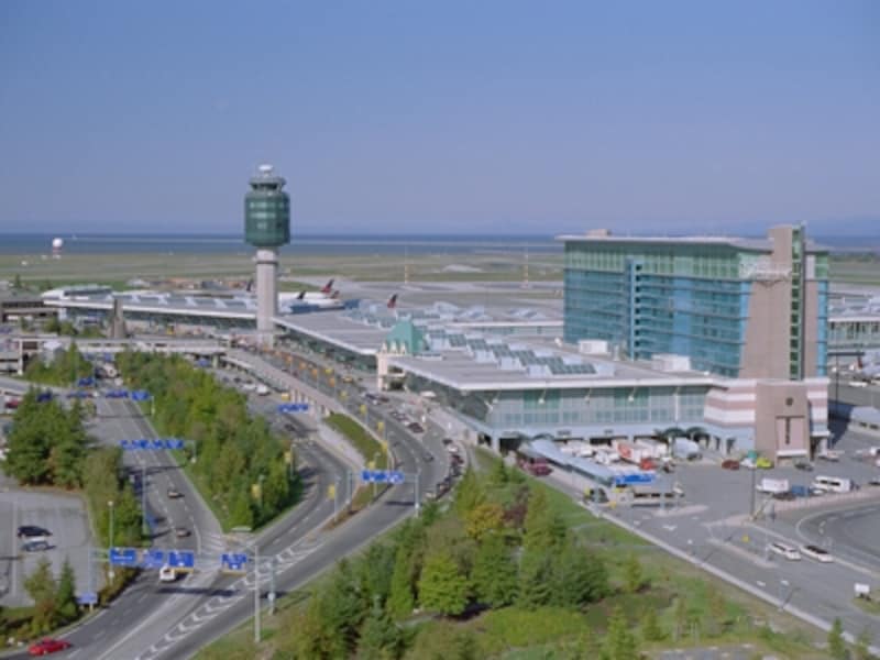 カナダ西海岸の玄関口、バンクーバー空港