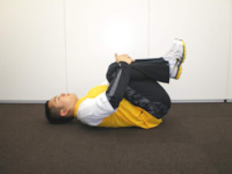 腰のストレッチ