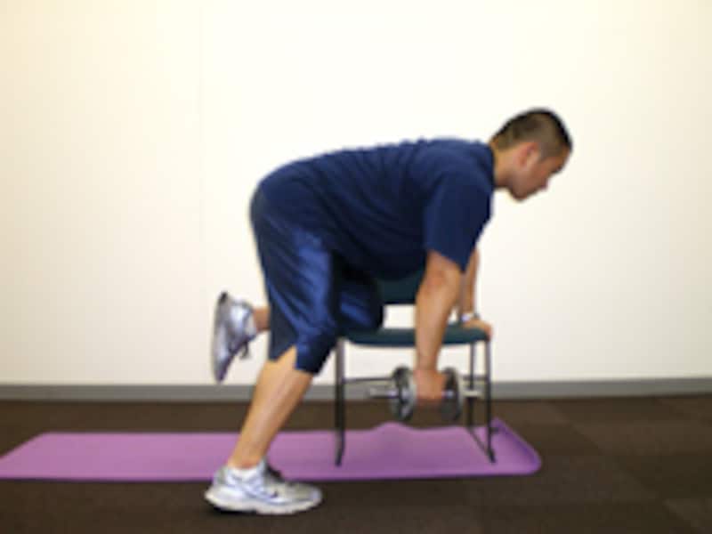 ワンハンドロウイングスタート