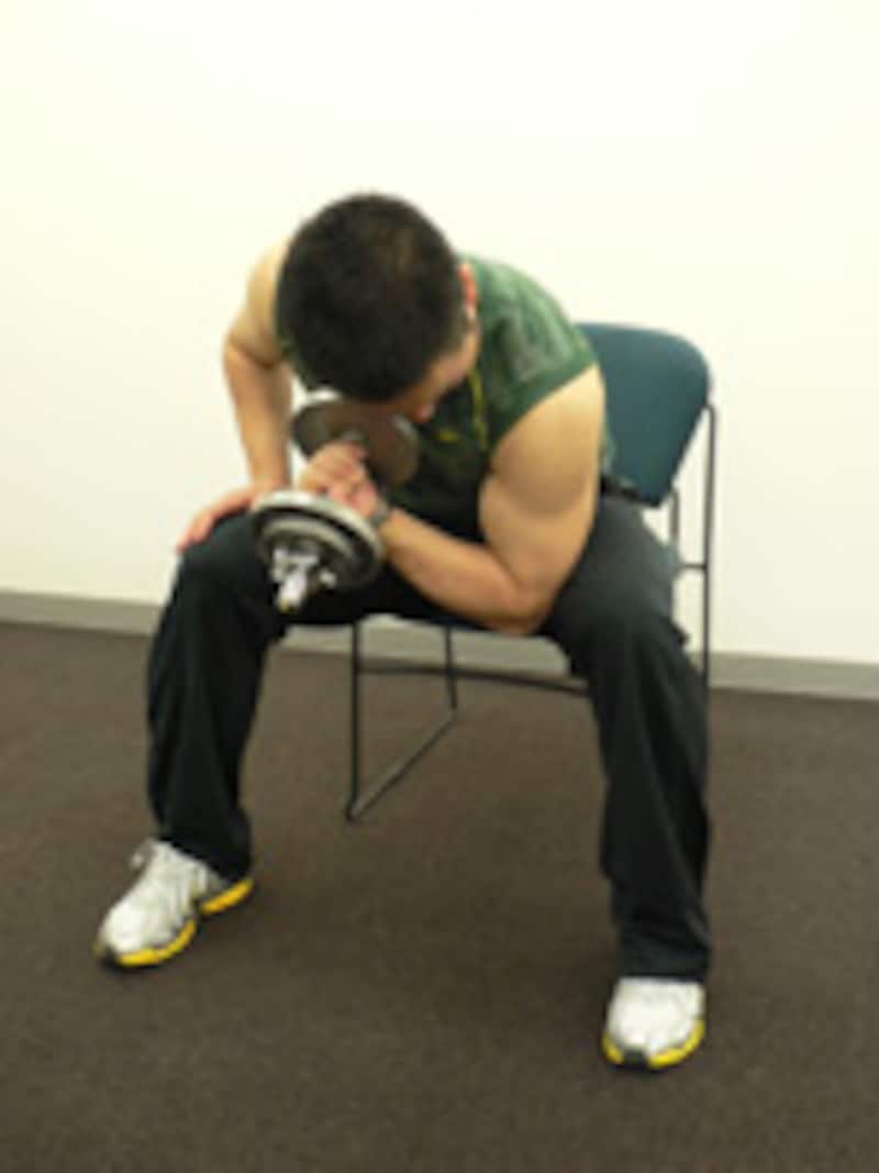 コンセントレーションカールフィニッシュ