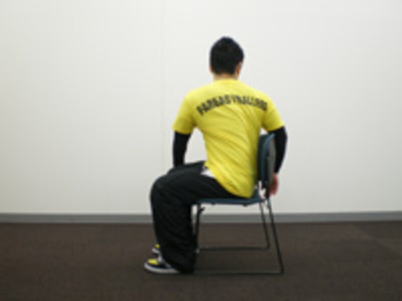 腰部のストレッチ