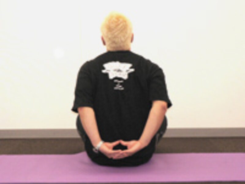 胸のストレッチ