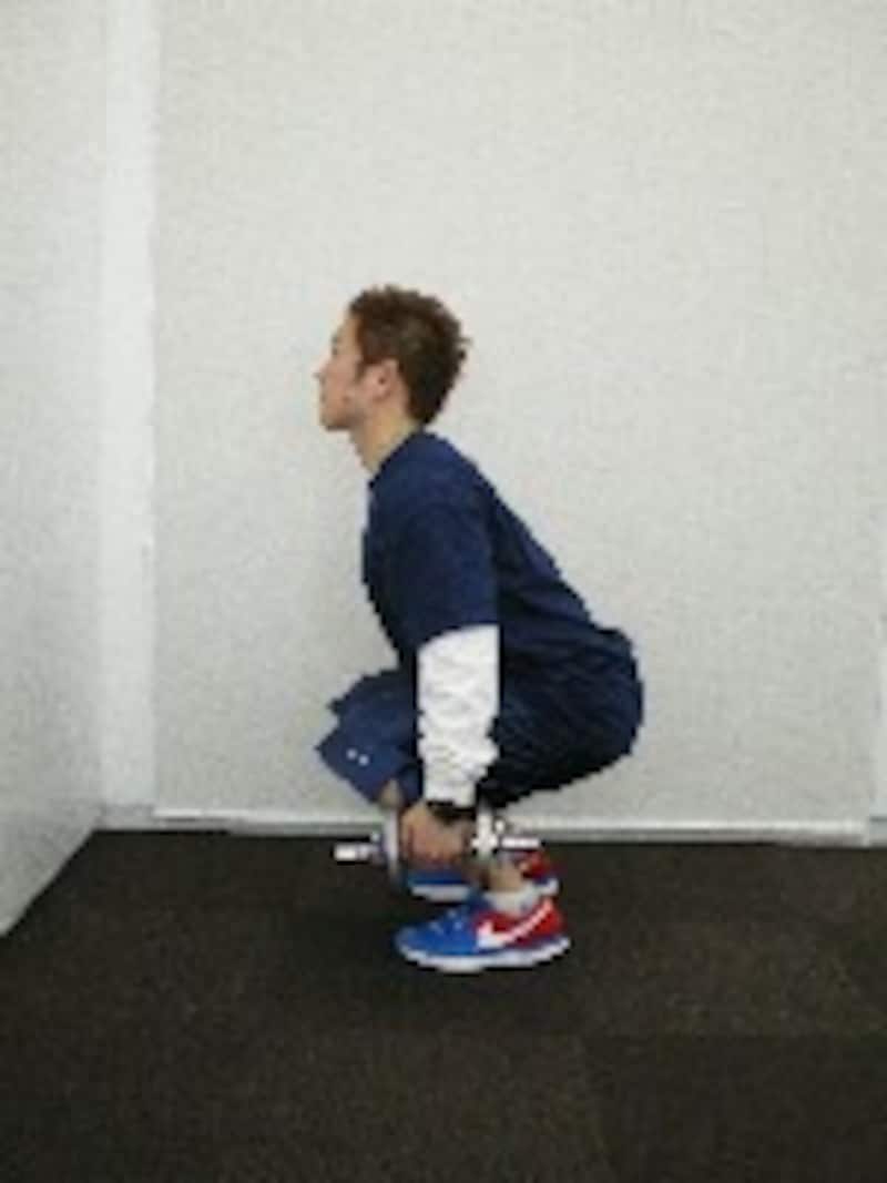 スクワット・フィニッシュ