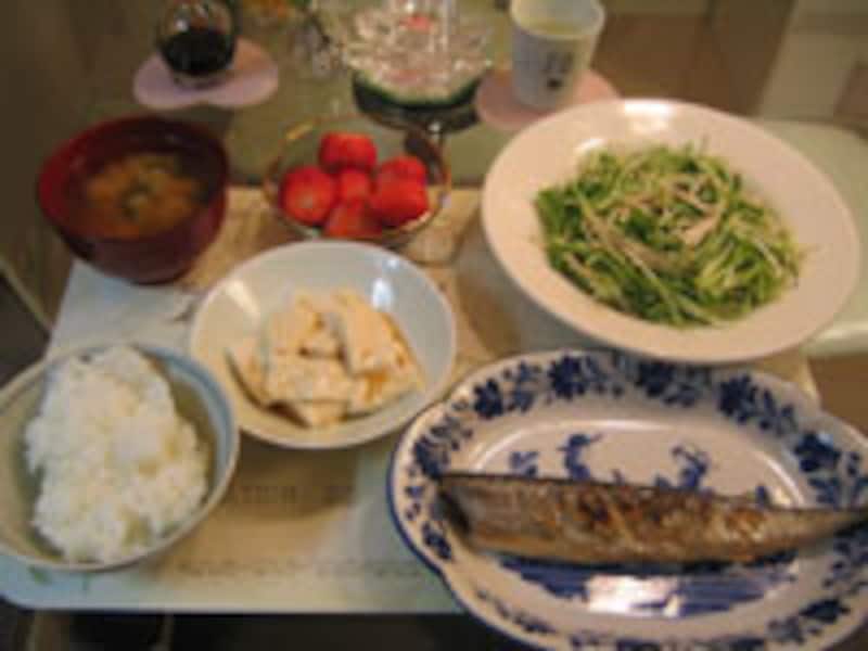 今井くんの食事メニュー