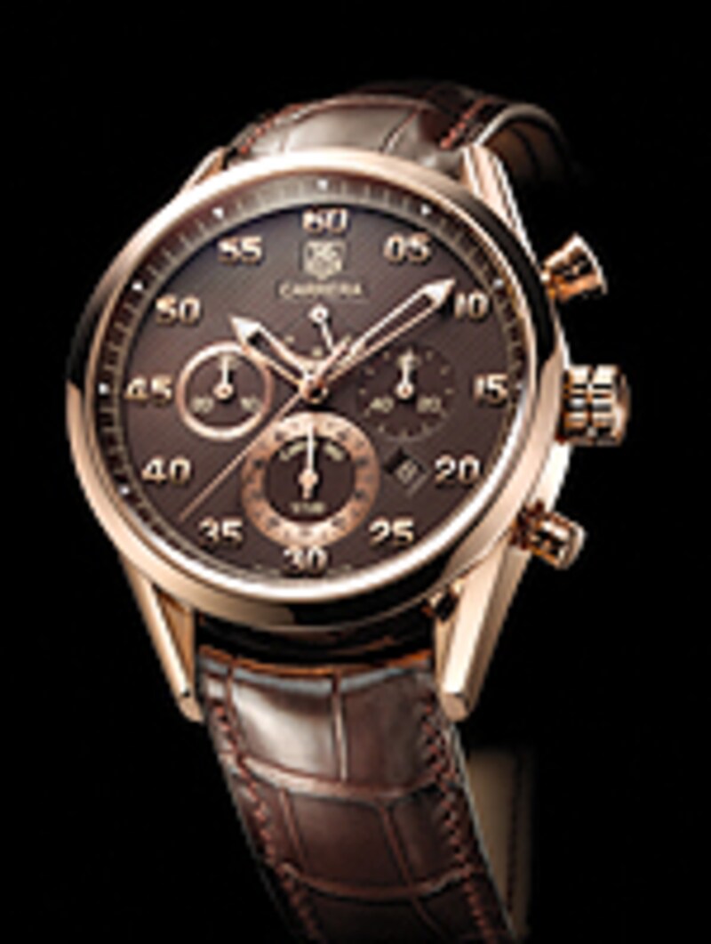 スポーツ・ウォッチ賞:タグ・ホイヤー「カレラ・キャリバー360ローズゴールド限定モデル」