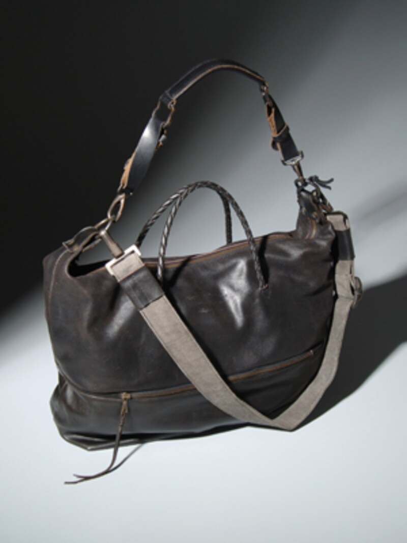 男を語るレザーバッグ