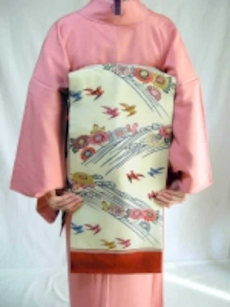 お太鼓の大きさはバランスよく