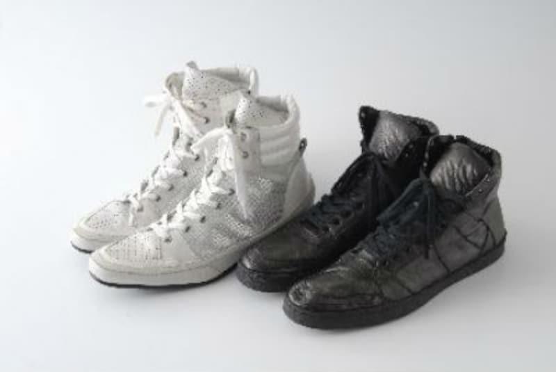 ハイカットスニーカー,靴紐,どこまで,結ぶ,結び方