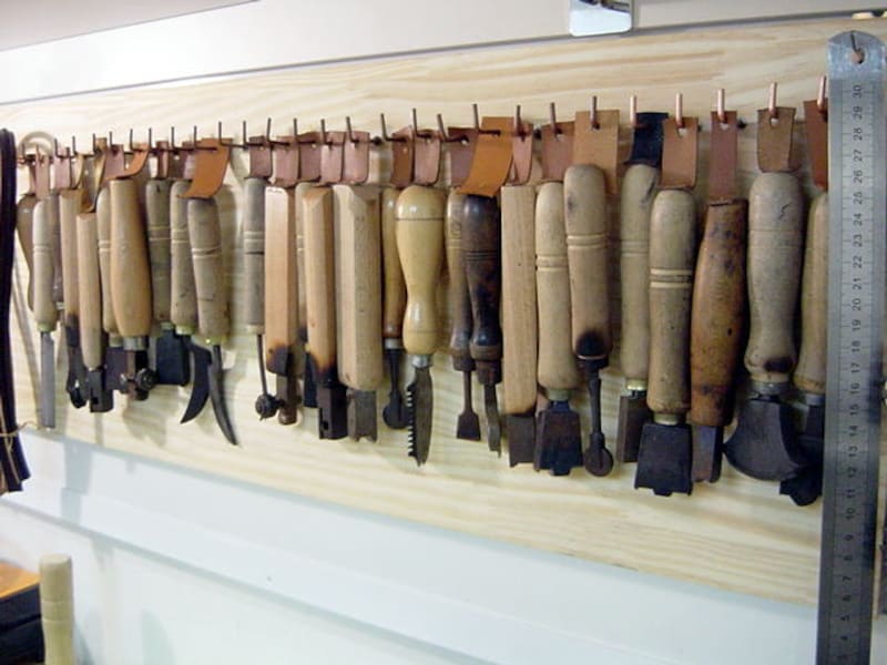 並んだ工具