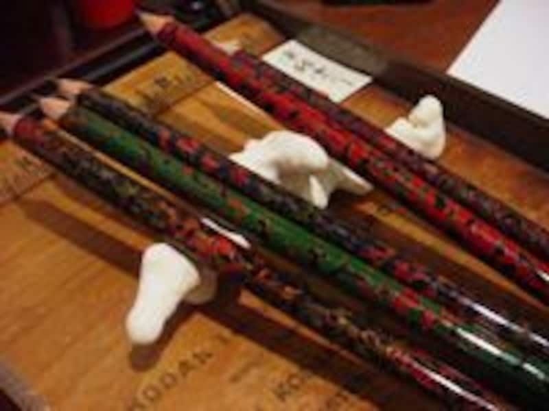 五十音　ボールペンと鉛筆