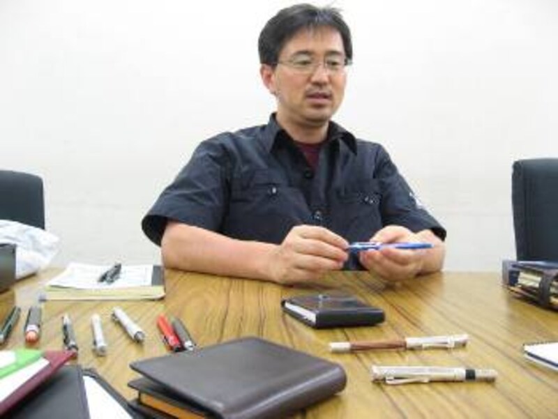 趣味の文具箱 編集長清水さん