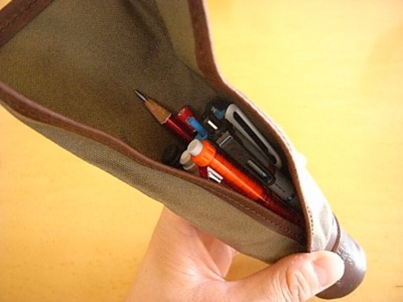 whole grain MUSTARD ペンケース