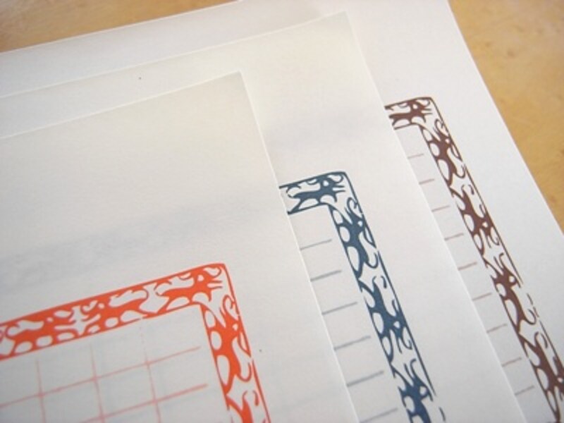 満寿屋 ミニ原稿用紙 ハガキサイズ