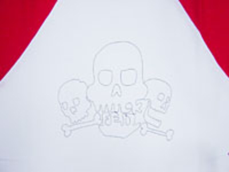 トレードマークのドクロ(SKULL