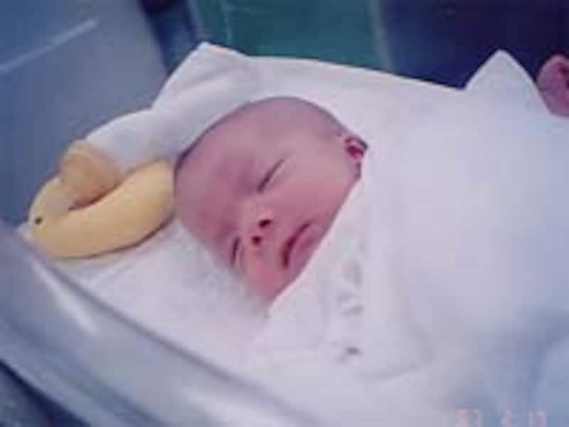 寝ている間は起こさない♪