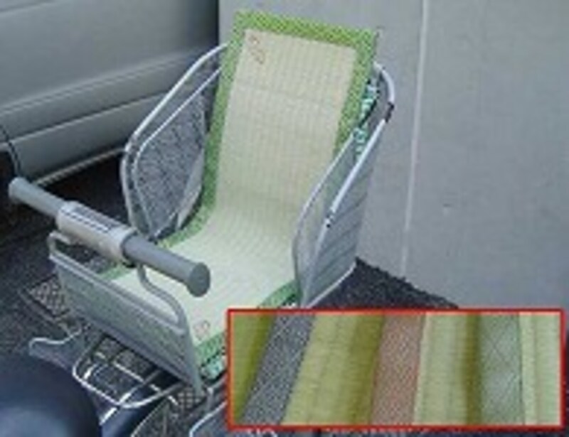 ママチャリござシート