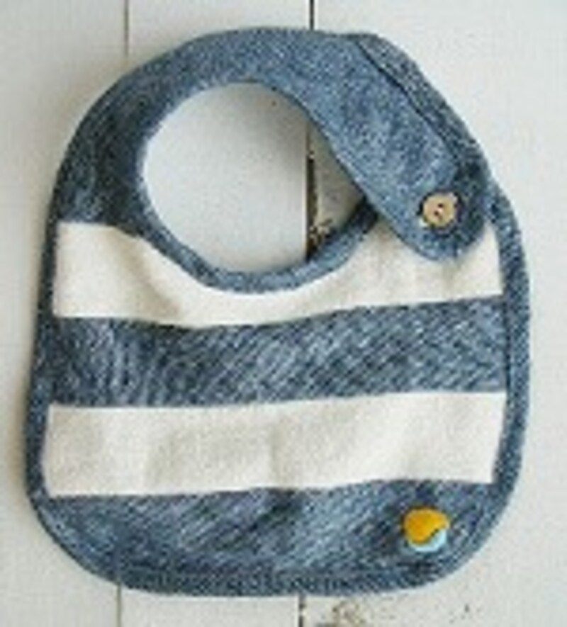 リネンダンガリー&アクアリネンのボーダースタイ