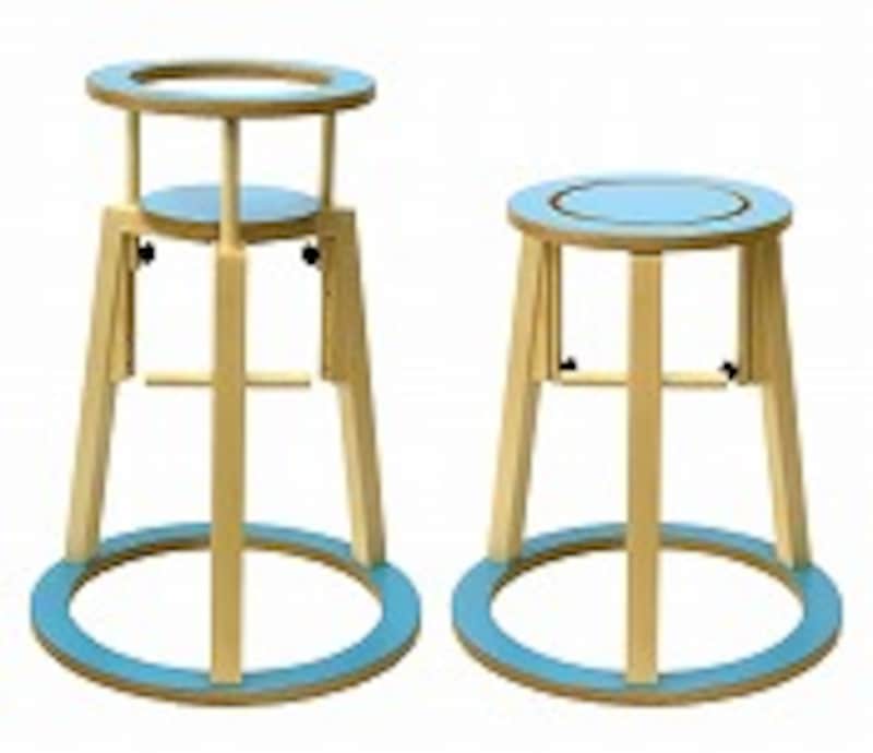 リンキハイチェア・ブルー