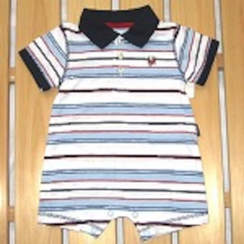 カーターズ ストライプベア ロンパース