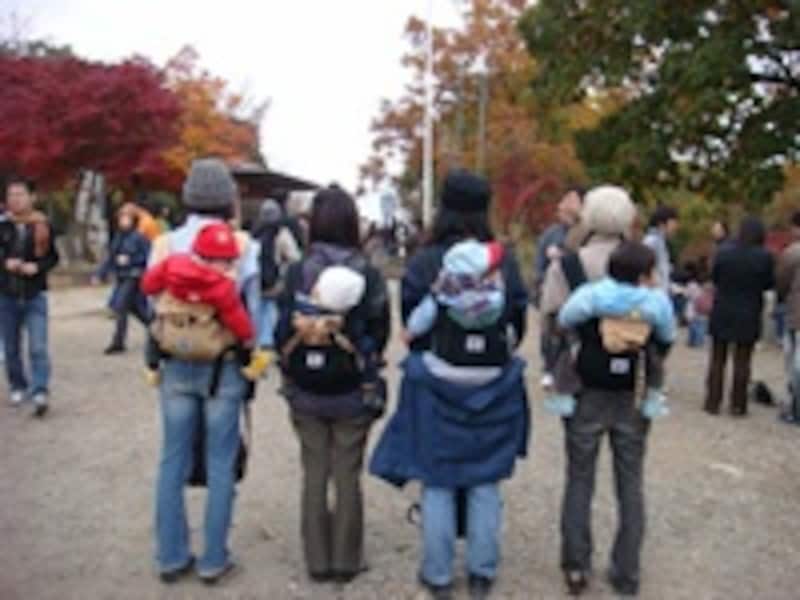 エルゴベビーキャリーで高尾山