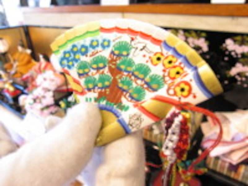 雛人形扇子
