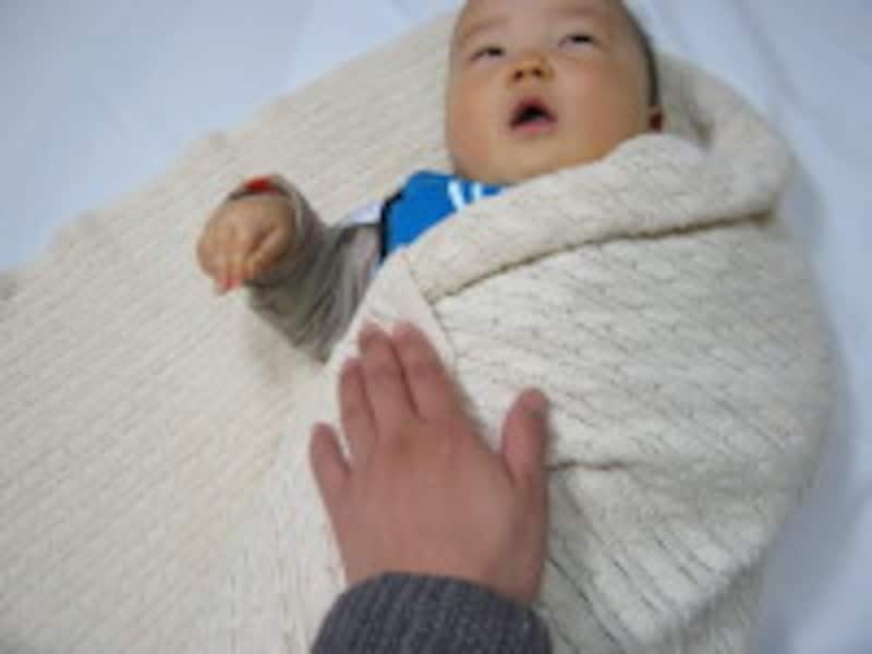 カバーミーでハルトくんをくるむ04