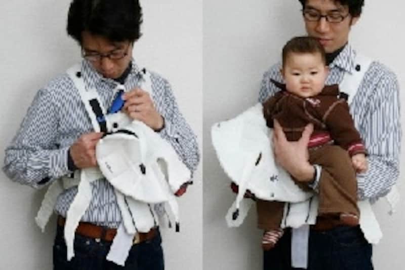 ベビービョルンシナジー装着