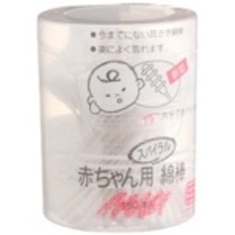 スパイラル 赤ちゃん用 綿棒<br />